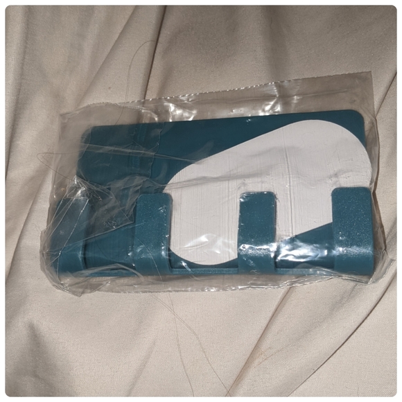 5/$25 brand new phone holder remote shelf w hooks, charger holder 2 colors avail - Picture 7 of 8